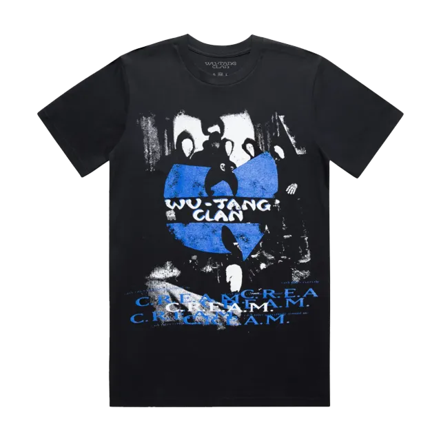 Wu-Tang C.R.E.A.M. T-Shirt Baumwolle Schwarz