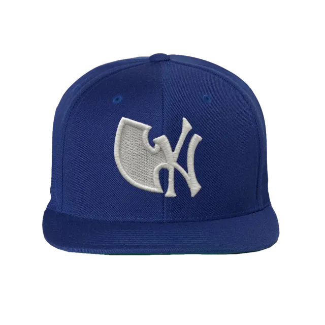 Wu-Tang Wu York Snapback Royal Blue Cap Blau