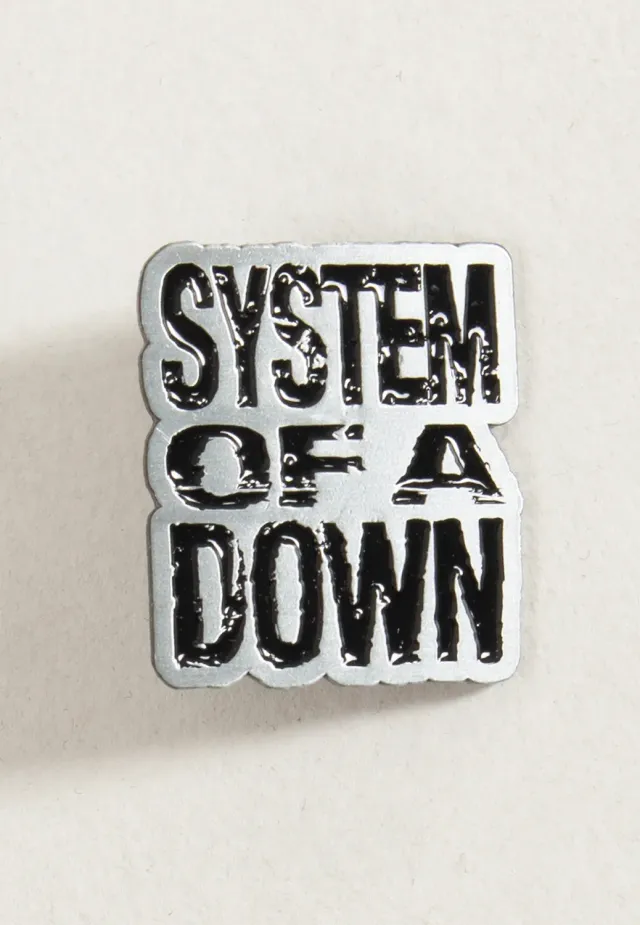 Impericon Logo Pin schwarz Onesize Metall-Anstecker