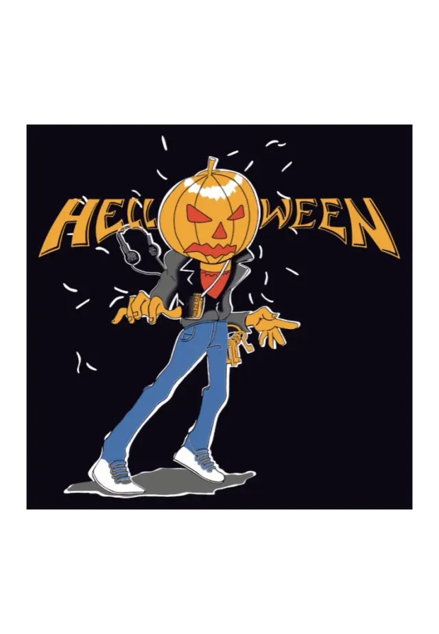 Impericon Jack-O'-Lantern Sticker schwarz Onesize