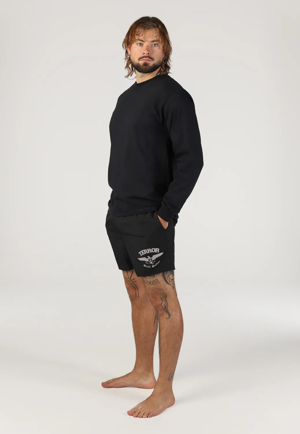 Impericon Still Suffer Boardshorts schwarz Herren
