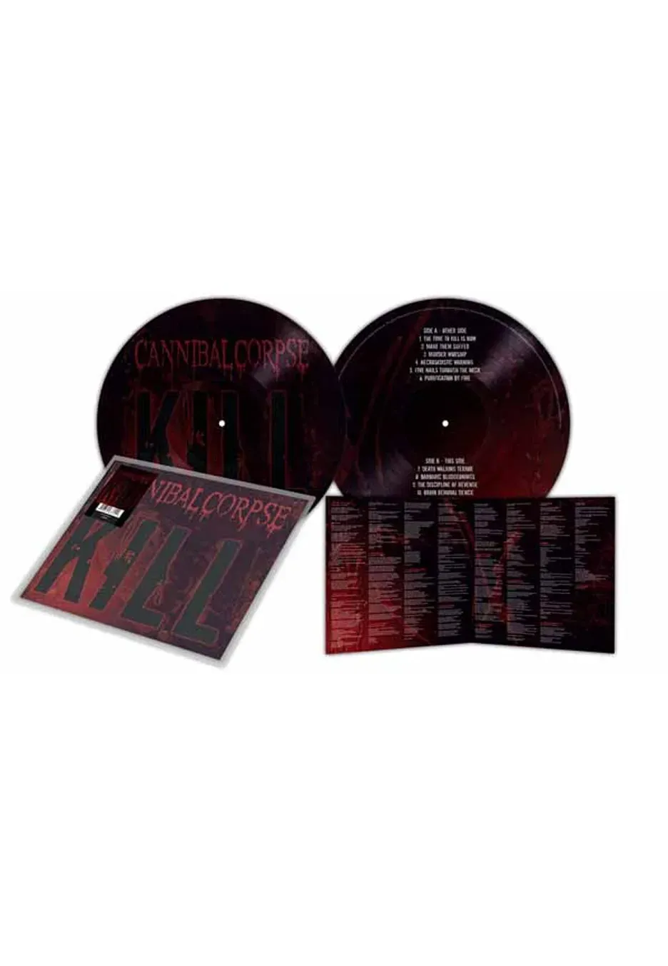 Cannibal Corpse Kill Picture Vinyl LP limitiert