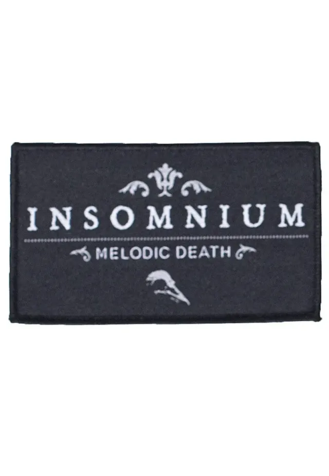 Impericon Melodic Death Aufnäher schwarz 10x6,5cm