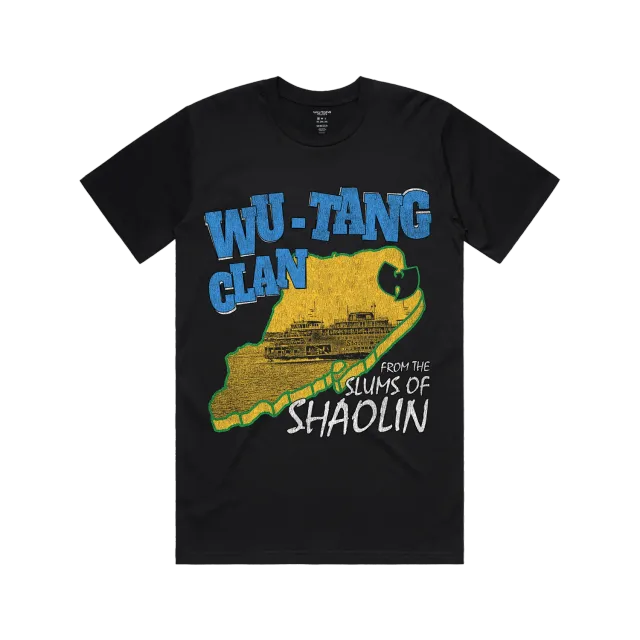 Wu-Tang Shaolin Borough T-Shirt Baumwolle schwer