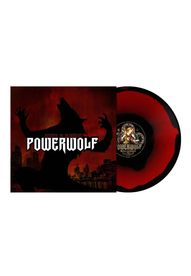 Impericon Return In Bloodred Vinyl rot-schwarz limitiert