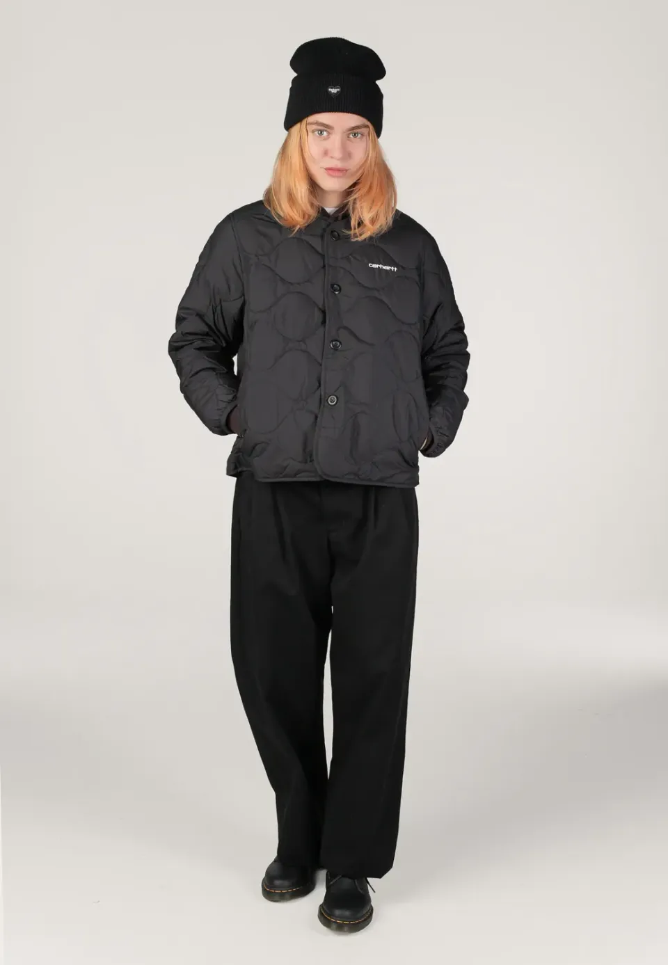 Impericon Skye Liner Jacke Black Wax Streetwear