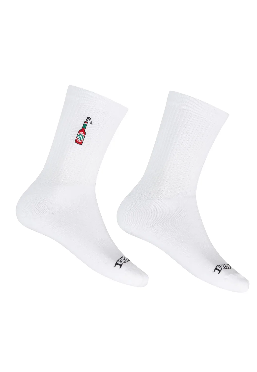 Impericon Hot Hot Sauce White Socken Weiß Vegan