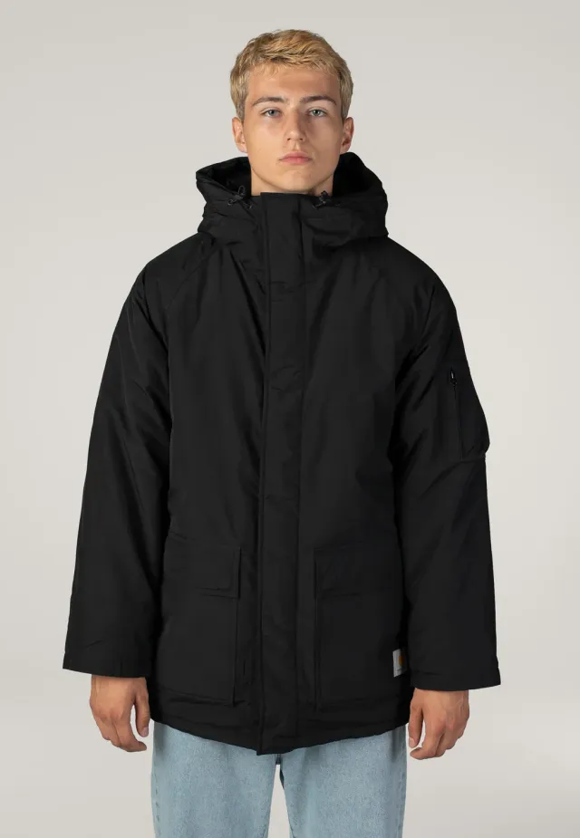 Impericon Stanwood Black Jacke lang Nylon