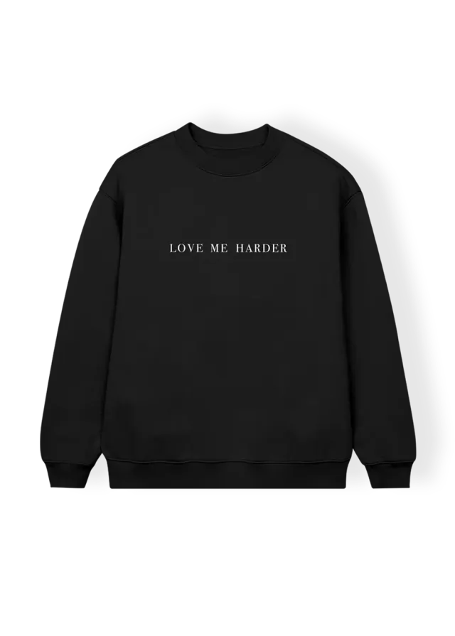 Ariana Grande love me harder Crewneck S-2X