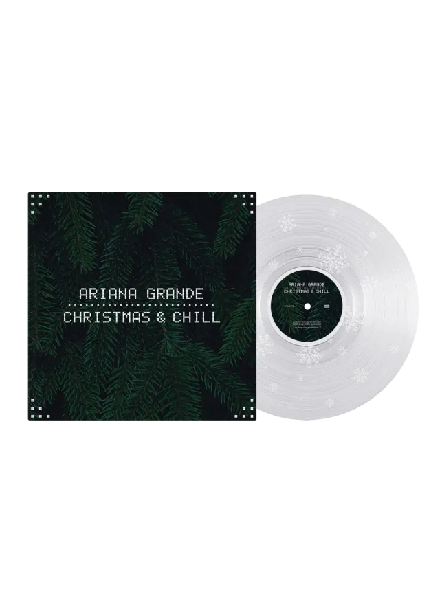 Ariana Grande Christmas & Chill 10th Anniversary LP Clear