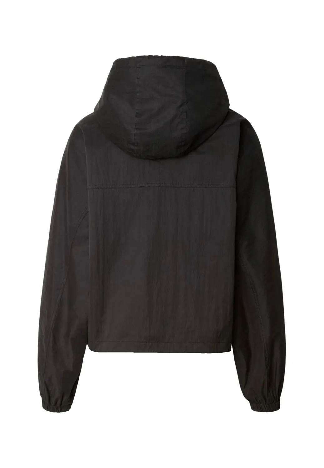 Impericon Ladies Oversized Hooded Jacke Schwarz Nylon