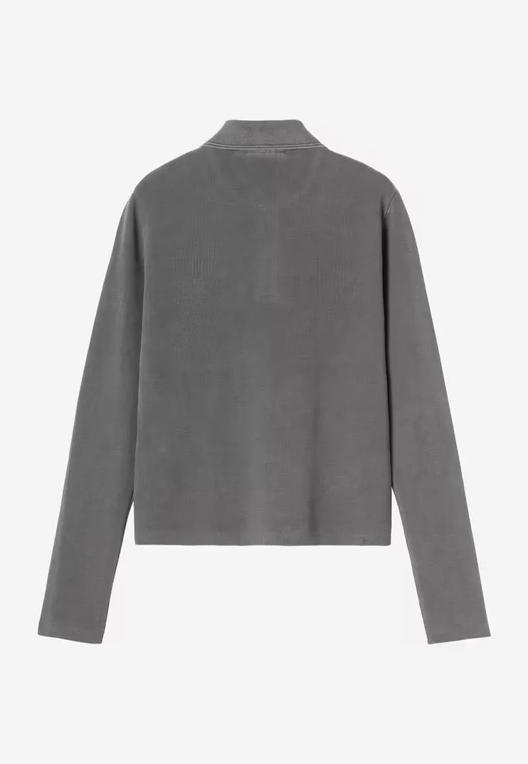 Impericon Dora Garment Dyed Longsleeve schwarz Damen