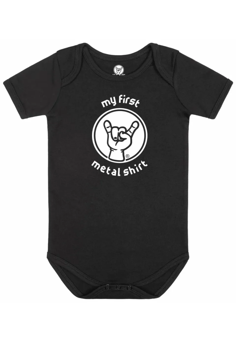 Impericon My First Metal Shirt Babygrow Body 56/62 schwarz