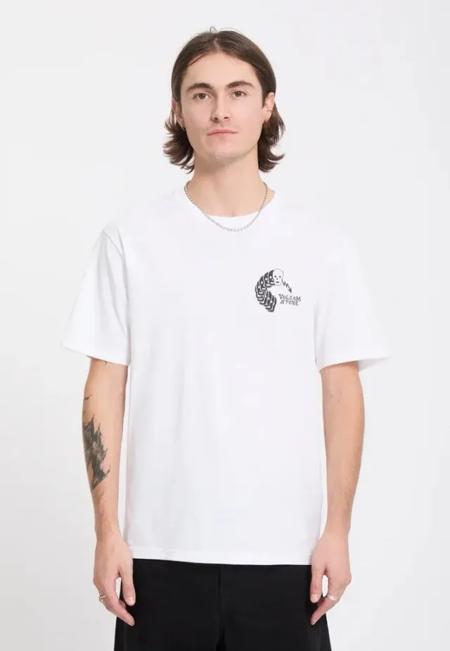 Impericon Felix Skull White T-Shirt M Jersey
