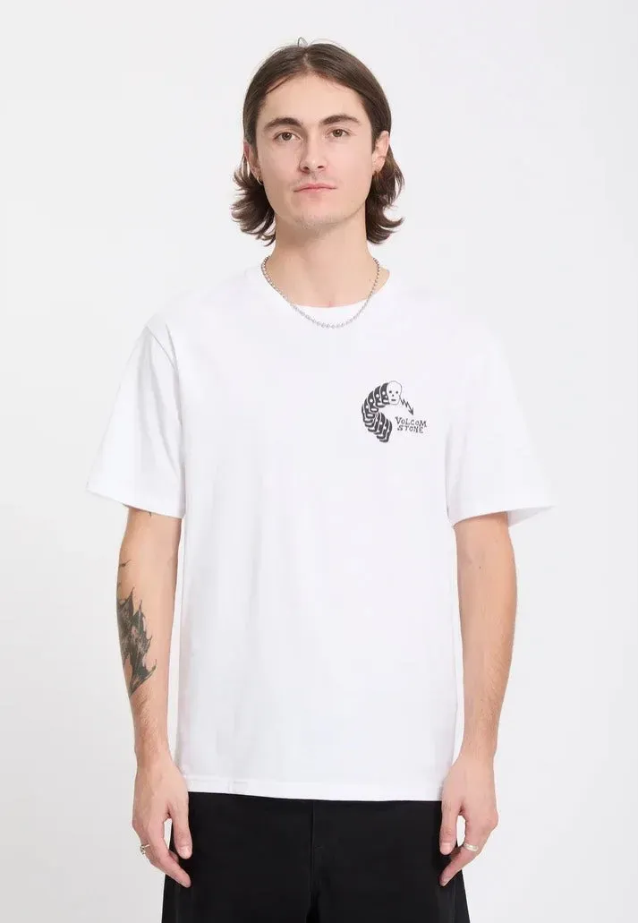 Impericon Felix Skull White T-Shirt M Jersey