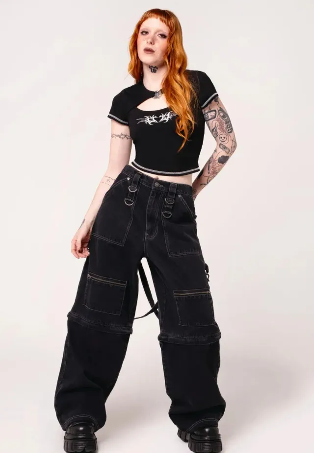 Sid X Black Jeans schwarz Baggy Relaxed Fit