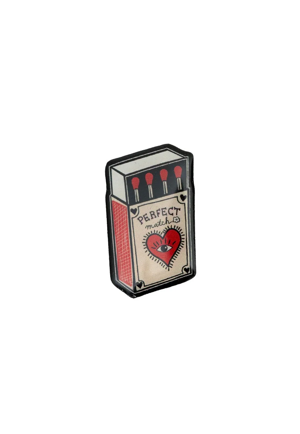 Impericon Match Box Multi Pin Emaille bunt