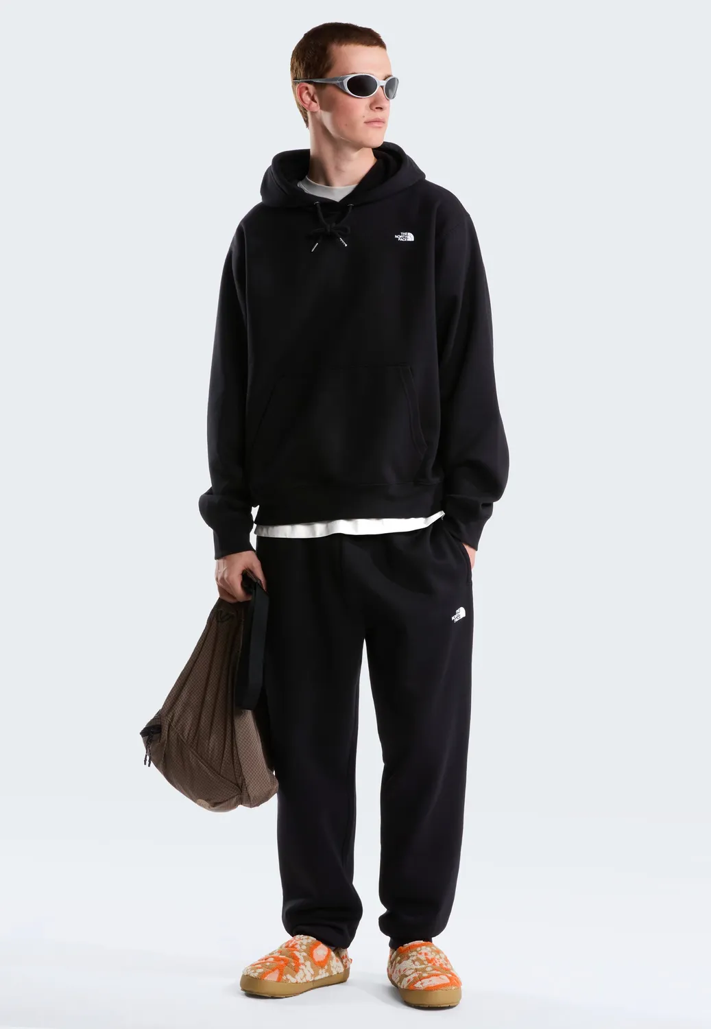 Simple Dome Relaxed TNF Black Hoodie schwarz
