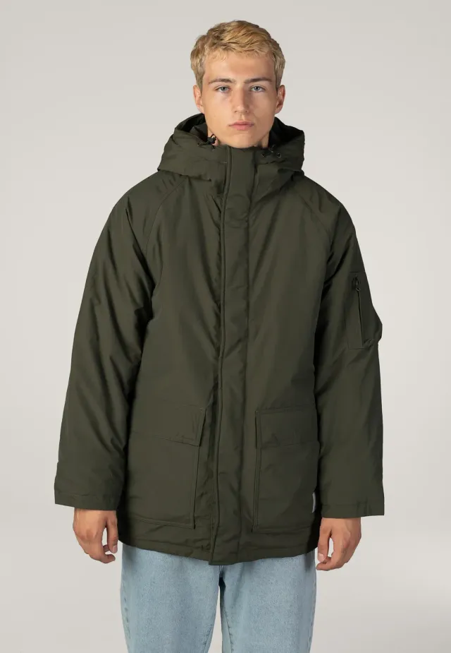 Impericon Stanwood Cypress Jacke grün Nylon lang Herren