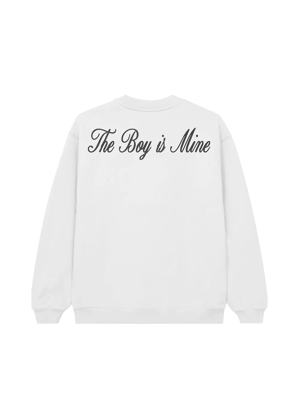 Ariana Grande The Boy Is Mine Crewneck Front+Back Print