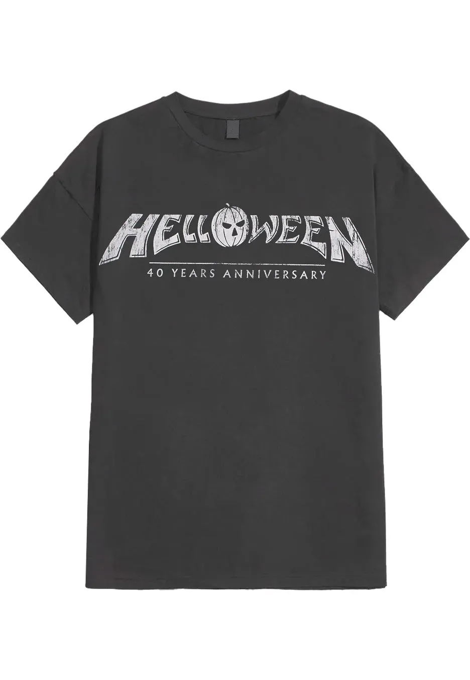 Impericon Classic Logo Acid Washed T-Shirt schwarz