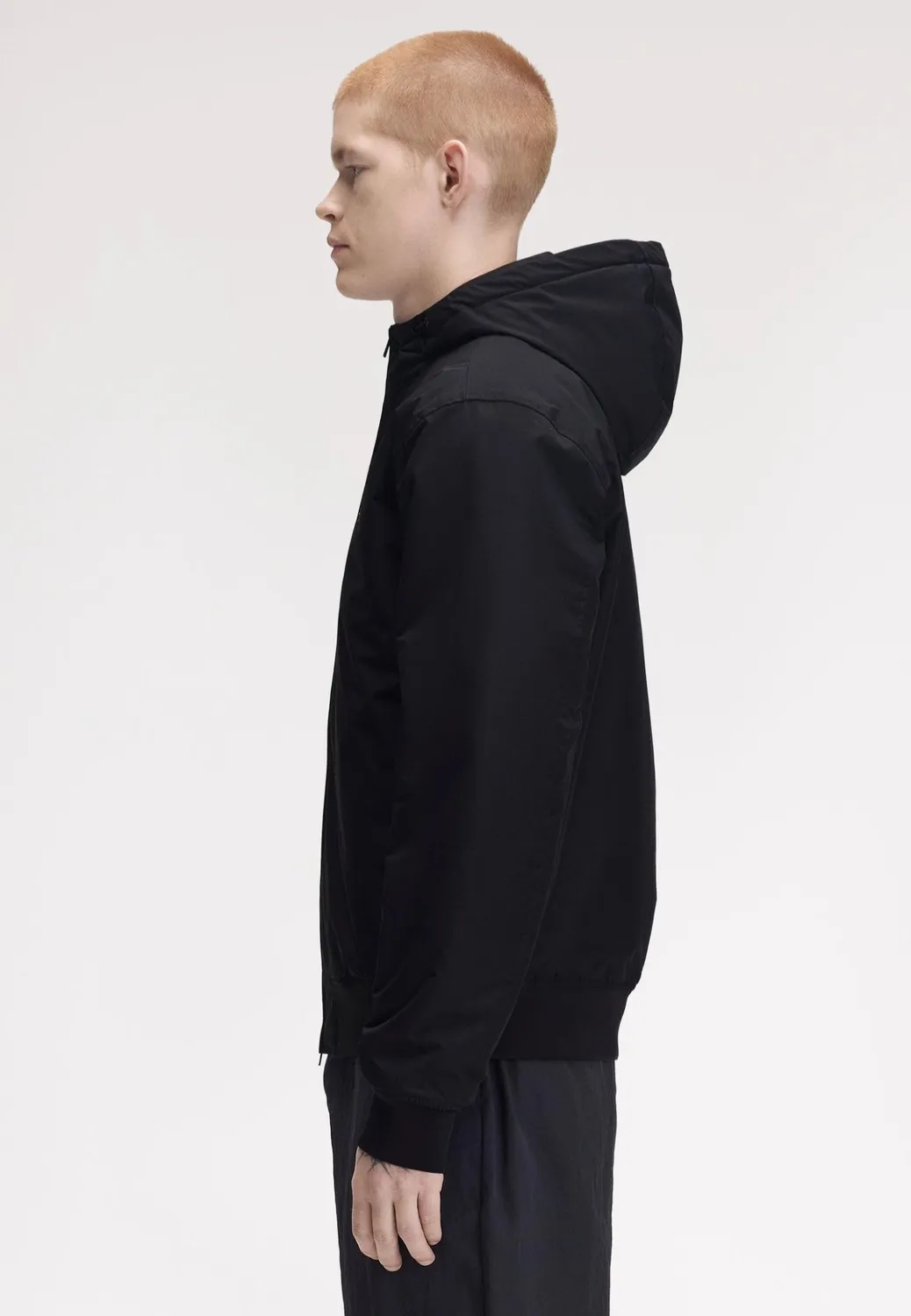 Impericon Brentham Hooded Übergangsjacke schwarz Synthetik