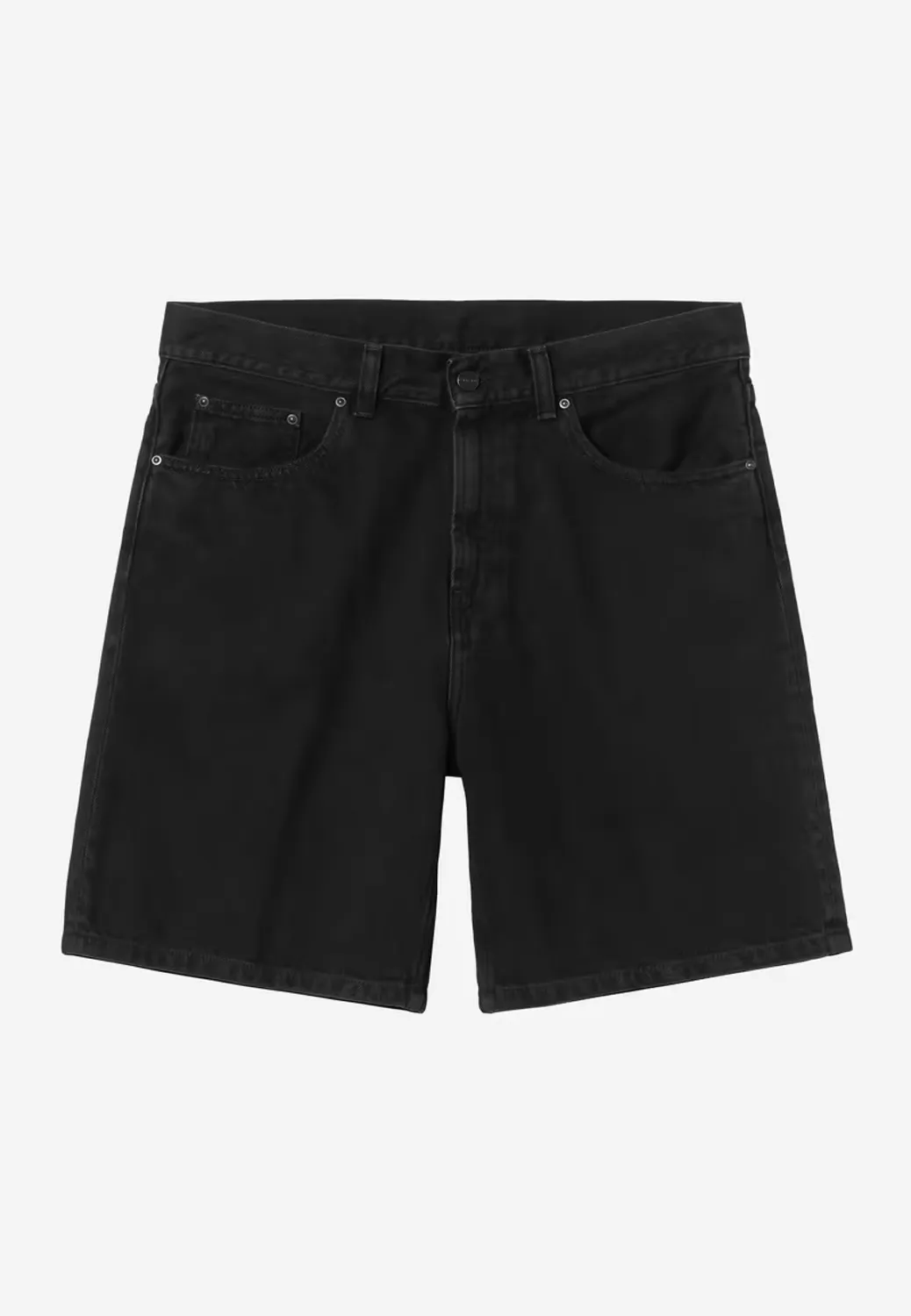 Impericon Nolan Shorts washed black Denim Relaxed