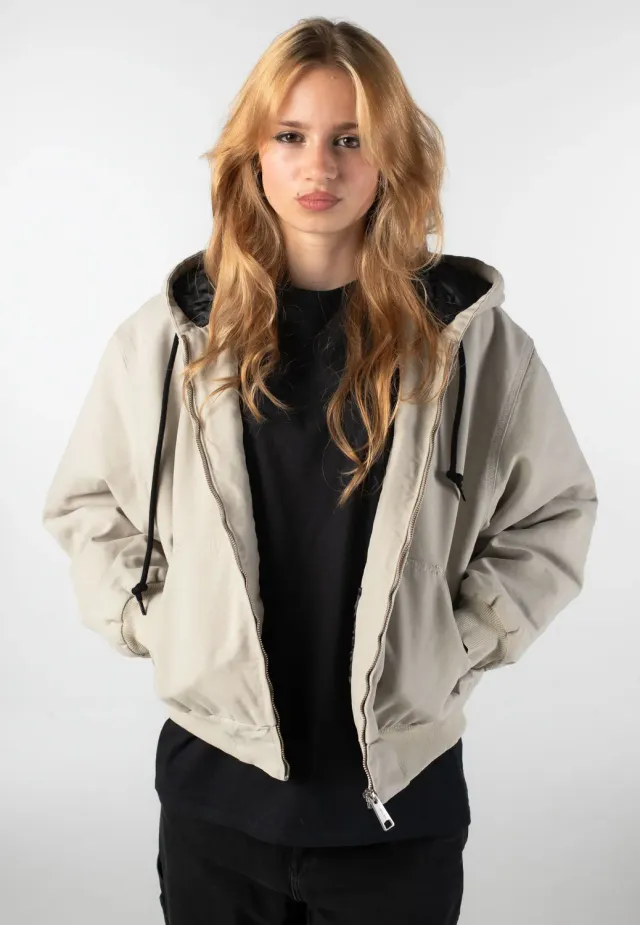 Impericon OG Active Stone Canvas Jacke Fleur De Sel beige
