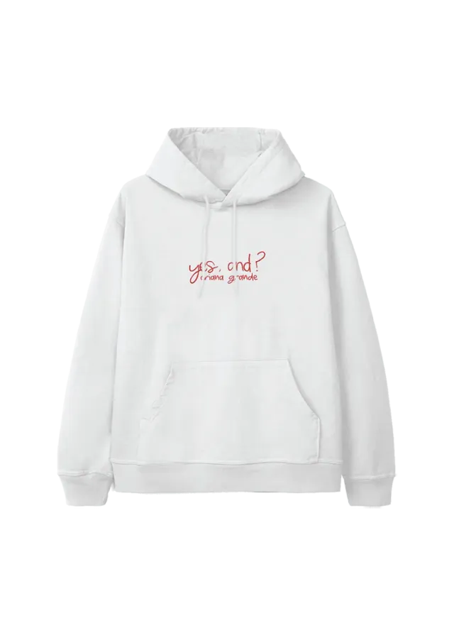 Ariana Grande Yes And Collage Hoodie Baumwollmix S–4XL