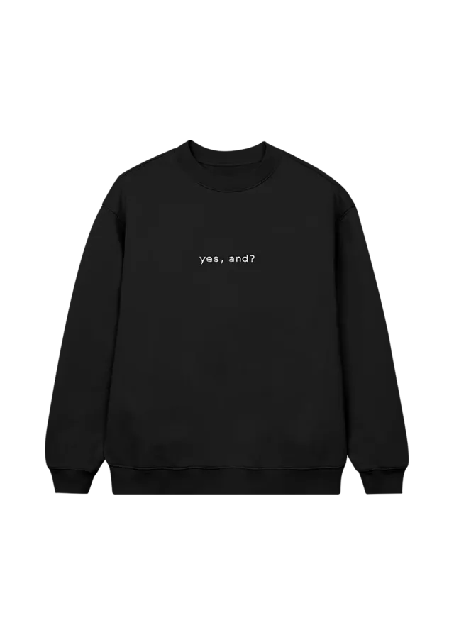 Ariana Grande yes, and? Sweatshirt Crewneck Baumwolle