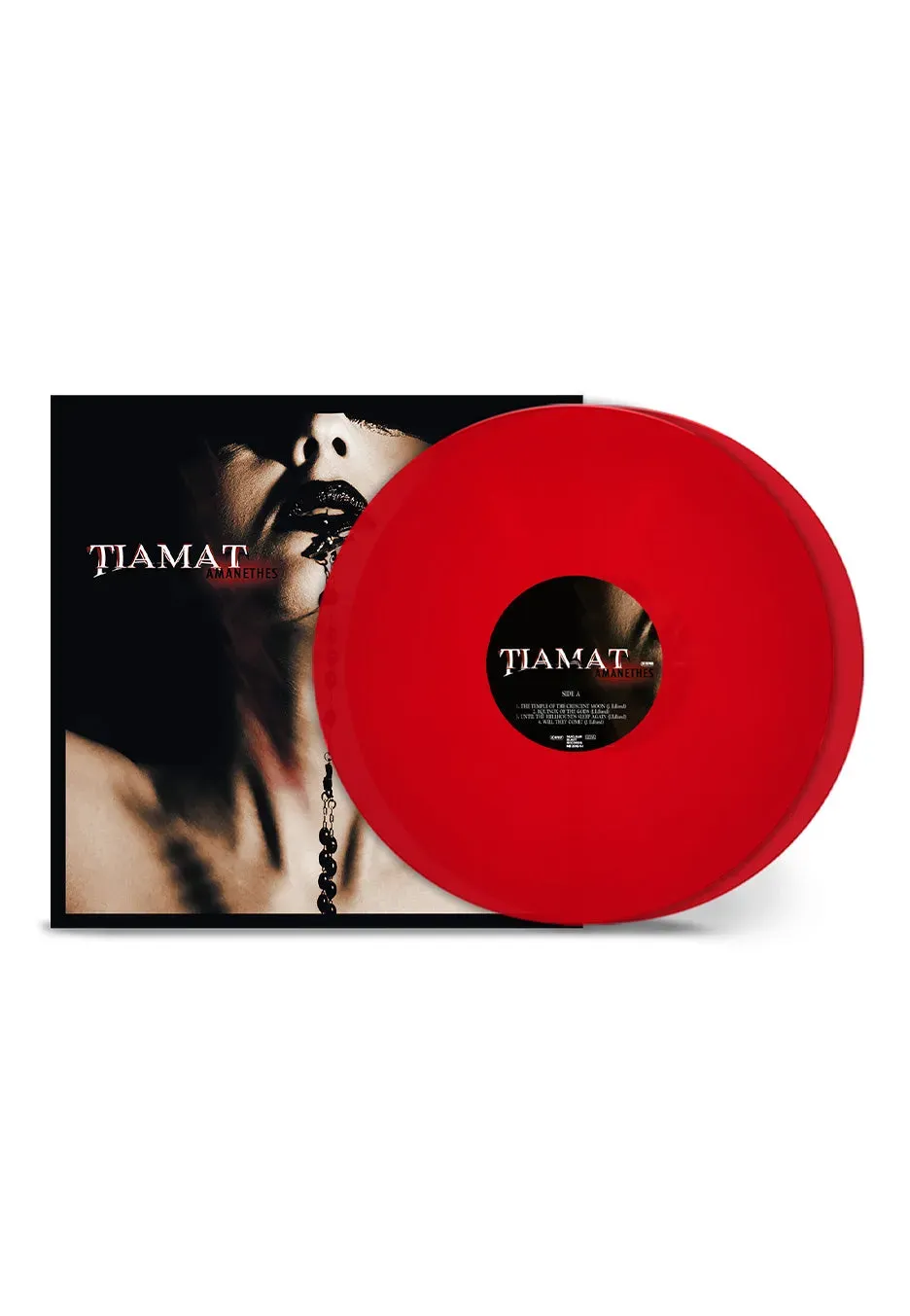 Amanethes Ltd. Clear Red Colored 2 Vinyl Gothic Metal