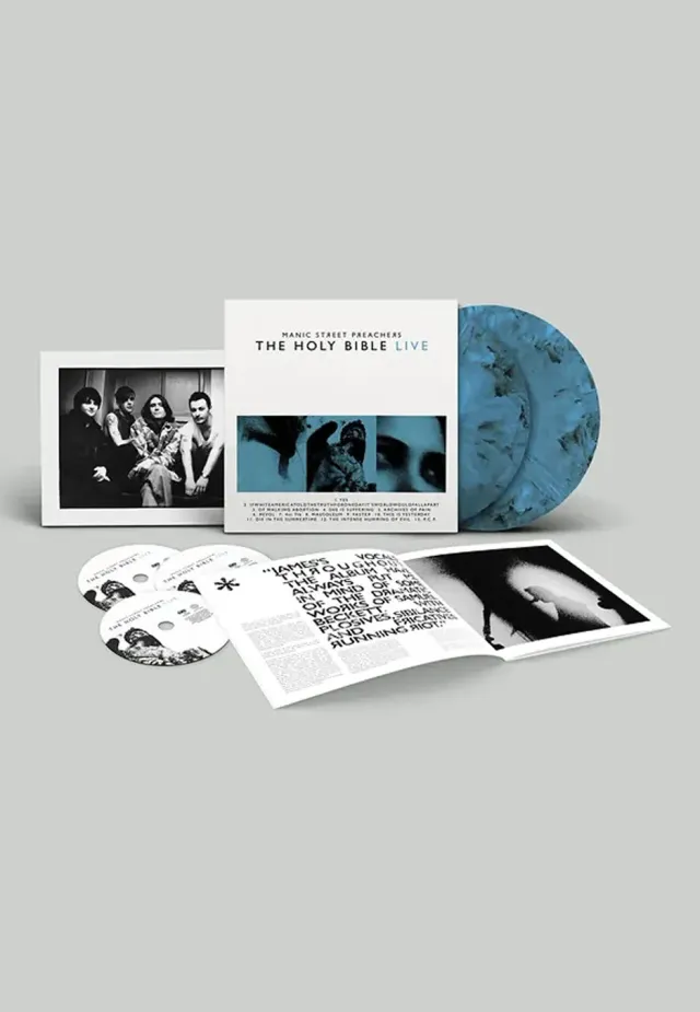 Impericon The Holy Bible Live Deluxe Vinyl-Box Blau/Schwarz limitiert