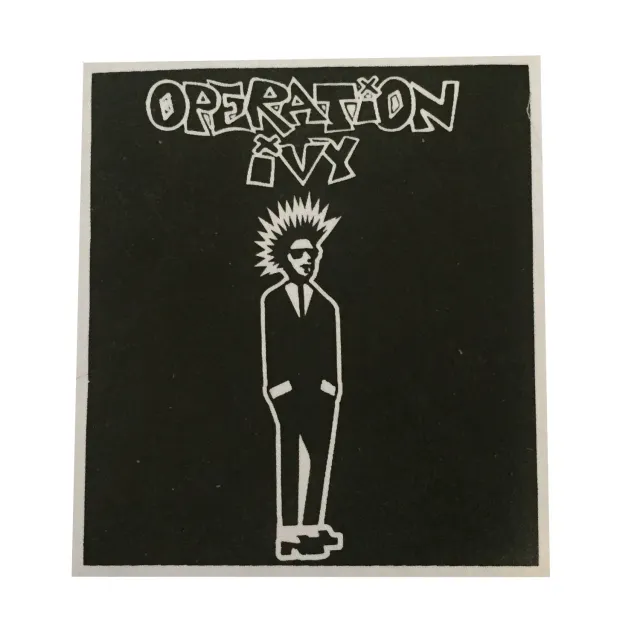 Operation Ivy Rude Boy Patch Stoffaufnäher 11x13 cm