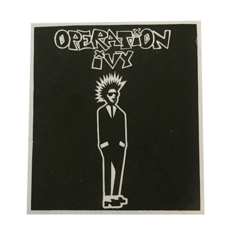 Operation Ivy Rude Boy Patch Stoffaufnäher 11x13 cm