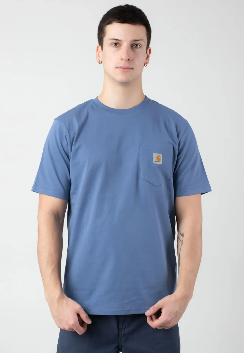 Impericon Pocket Blue Iris T-Shirt blau
