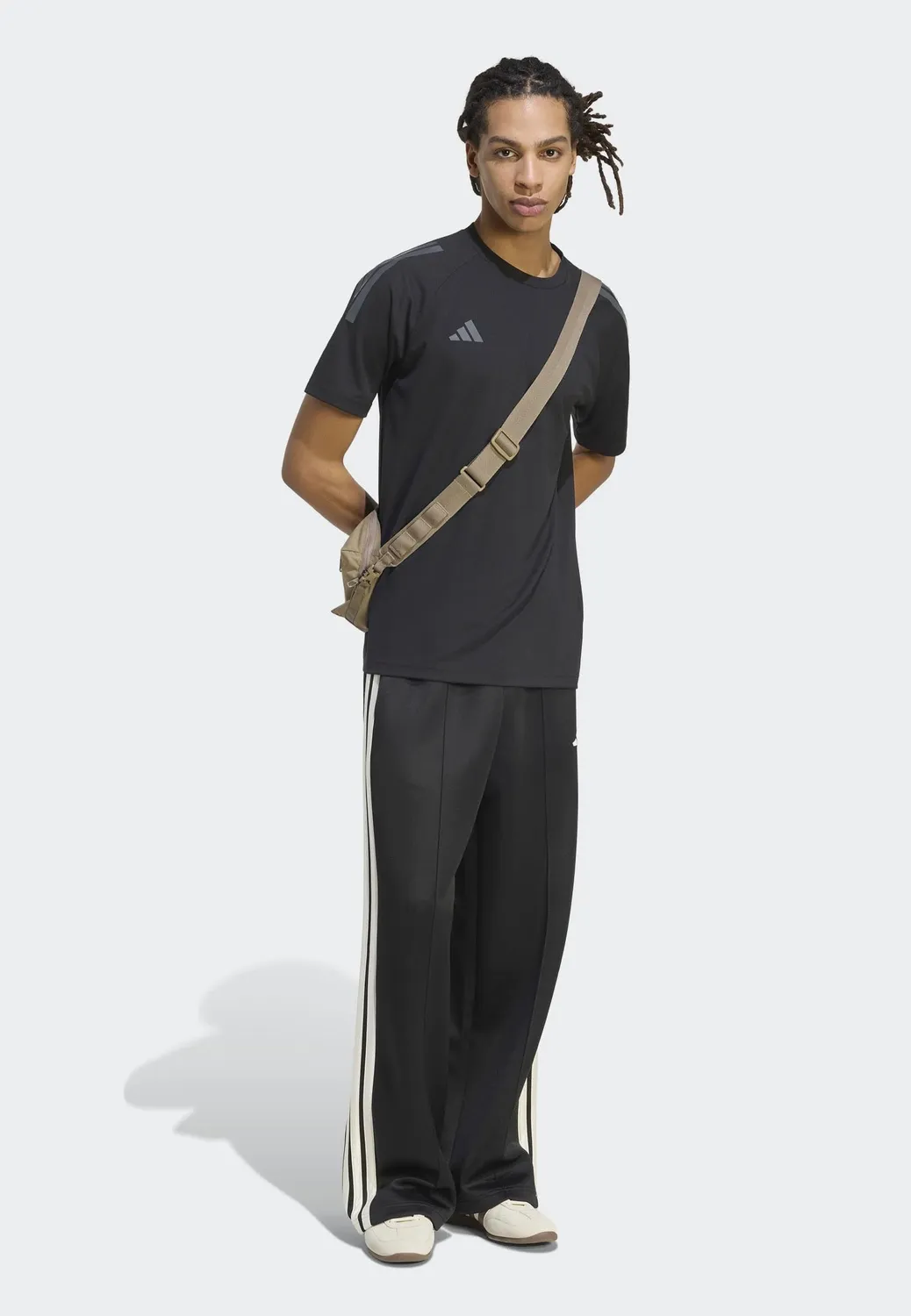 Impericon Stadium Loose Open Hem Jogginghose XL schwarz