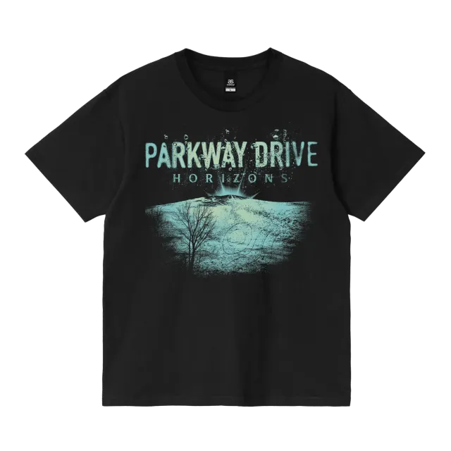 Parkway Drive Horizons Tracklist T-Shirt Schwarz