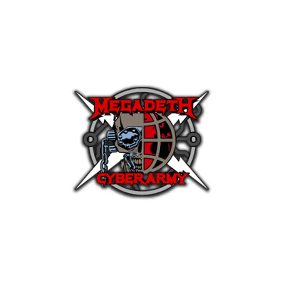 Megadeth Cyber Army Pin 2023 Sammler-Anstecker