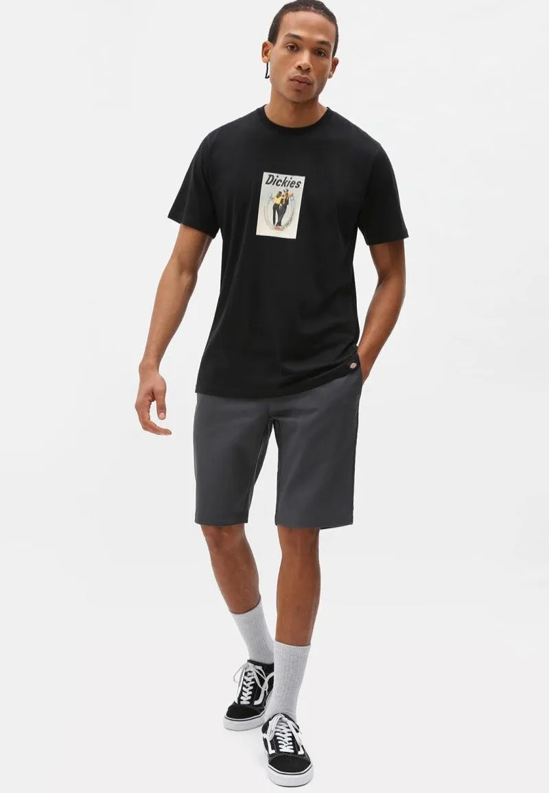 Impericon Slim Fit Rec Charcoal Grey Shorts Stoffshorts