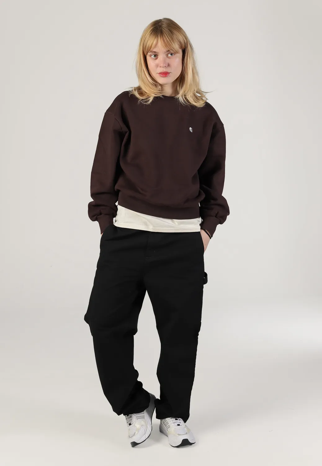 Impericon Casey Sweater Palisander Silver Damen