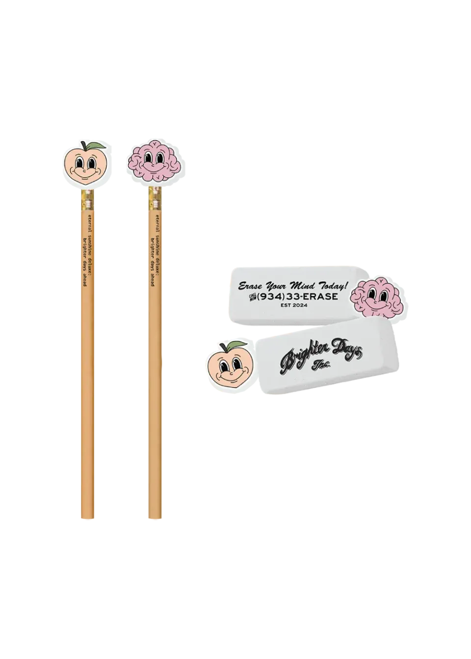 Ariana Grande Brighter Days Bleistift Radierer Set 2-teilig