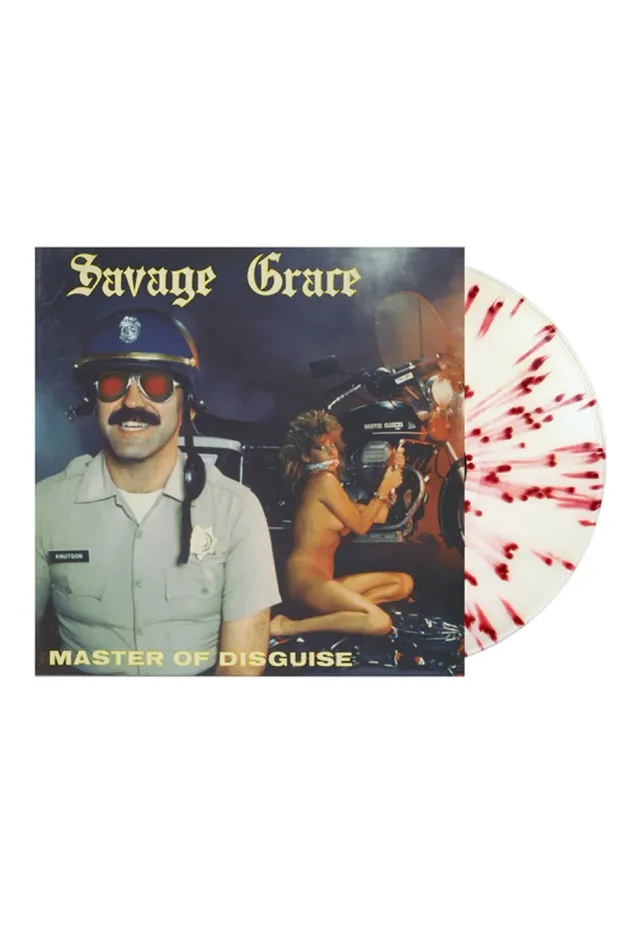 Impericon Master Of Disguise Clear Red Splatter Vinyl