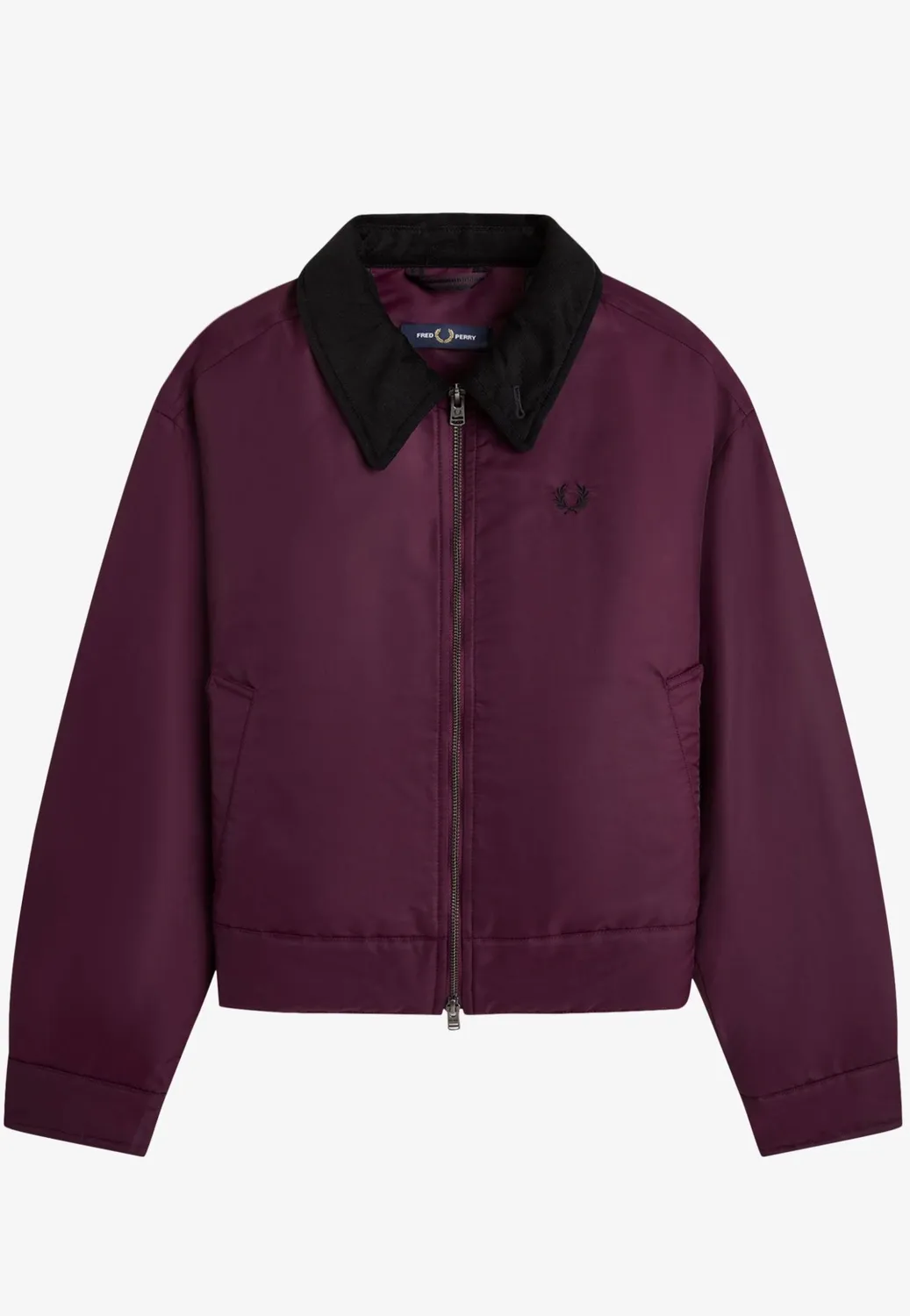 Impericon Padded Caban Plum Jacke lila kurz