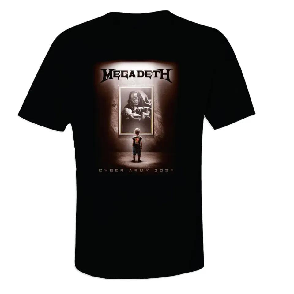 Megadeth Cyber Army 2024 Membership T-Shirt schwarz