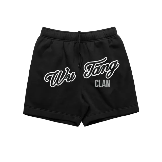 Wu-Tang Shaolin Sluggers Shorts schwarz Baumwollfleece