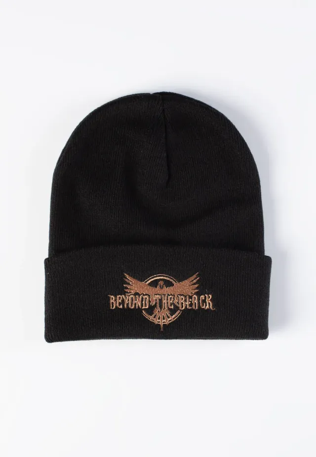 Impericon The Raven Beanie Onesize schwarz gestrickt