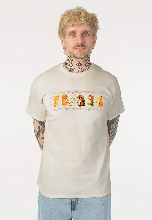 Impericon Sweetie Sticker Sand T-Shirt beige S-3XL