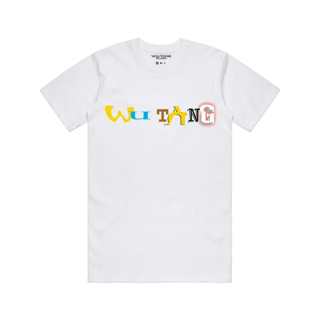 Wu-Tang Retro Colorblock T-Shirt Colorblock-Print Baumwolle