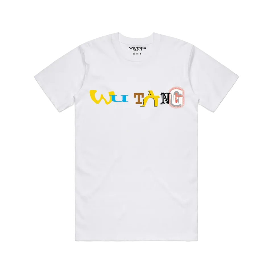 Wu-Tang Retro Colorblock T-Shirt Colorblock-Print Baumwolle