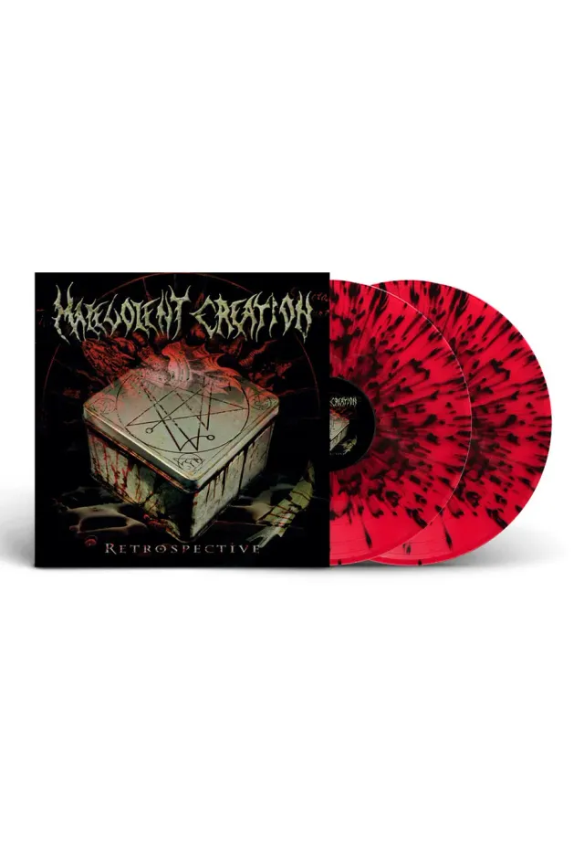 Impericon Retrospective 2 Vinyl Rot Schwarz Splatter Death Metal